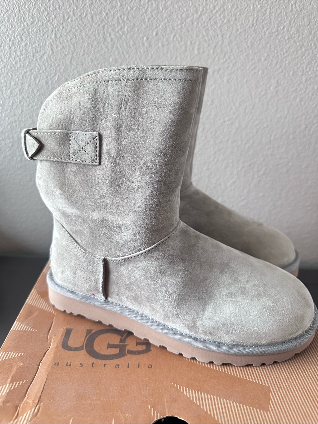 New In Box Ugg Short Suede Boots